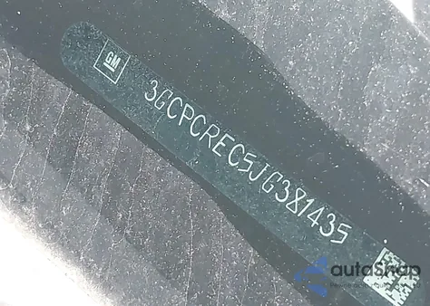 2018 Chevrolet Silverado 1500 1Lt из США, поврежденный, VIN 3GCPCREC5JG381435